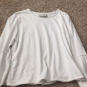 A&F white shirt